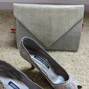 ANDREA PFISTER Envelope Clutch Handbag with Strap